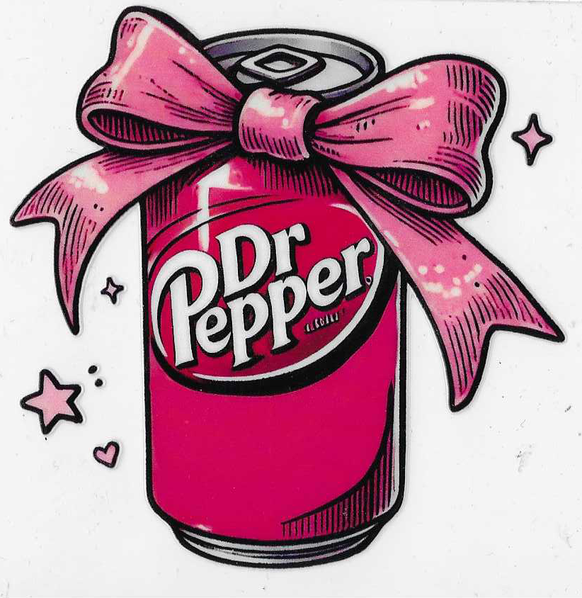 Dr Pepper With Bow