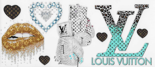 Turquoise & Gold LV
