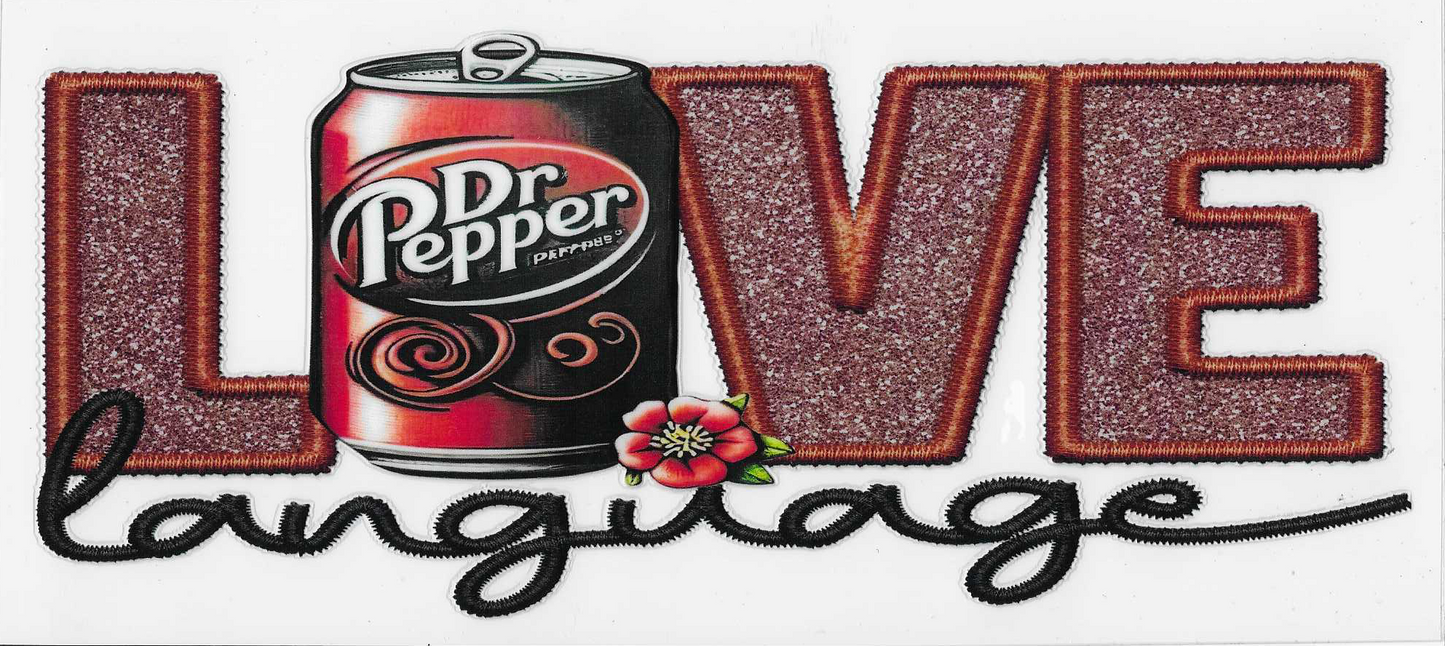 Dr Pepper Love Language