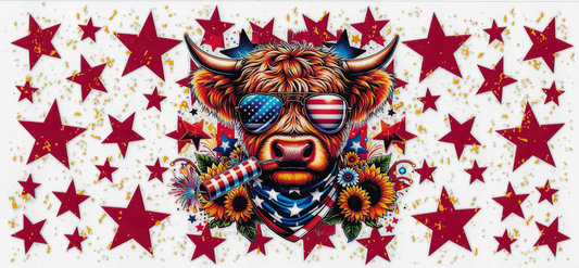 4th Of July Cow