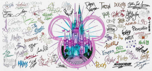 Disney Castle With Names