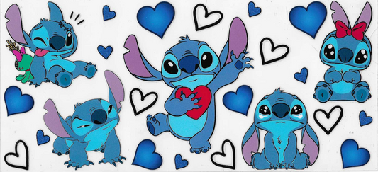 Stitch With Hearts