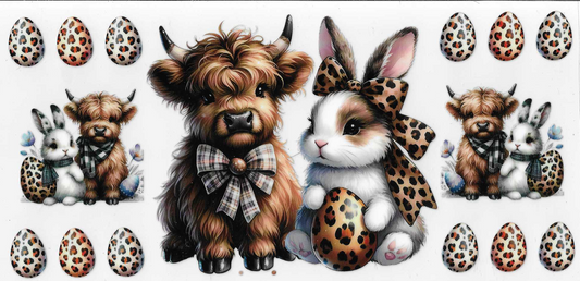 Cow & Rabbit Easter