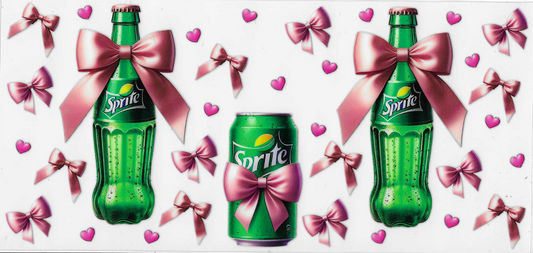 Sprite With Pink Bows