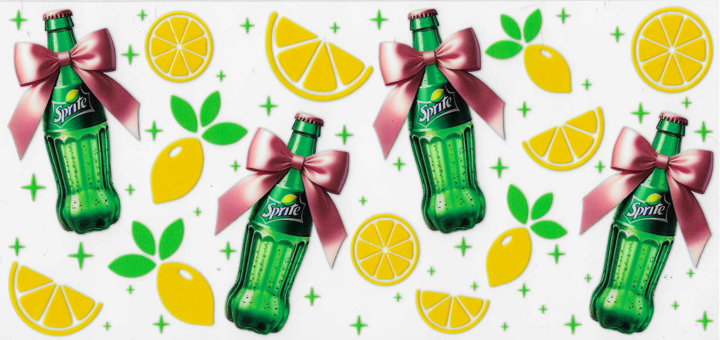 Sprite With Pink Bows & Lemons