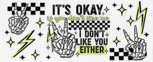If You Don't Like Me I Don't Like You Eaither