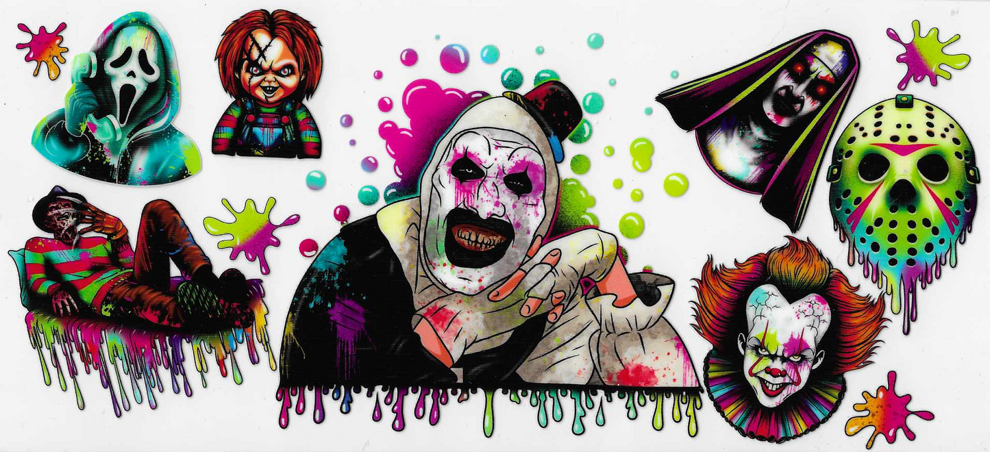 Neon Horror Friends