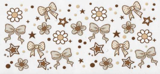 Neutral Bows & Flowers