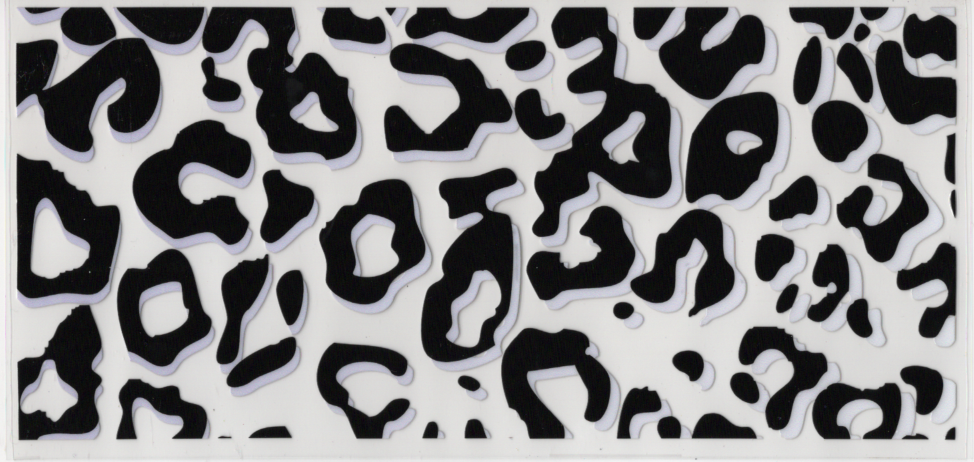 Black & White Leopard
