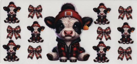 Carhart Cow With Checkerd Bow