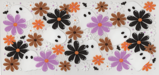Ghosts With Flowers & Webs