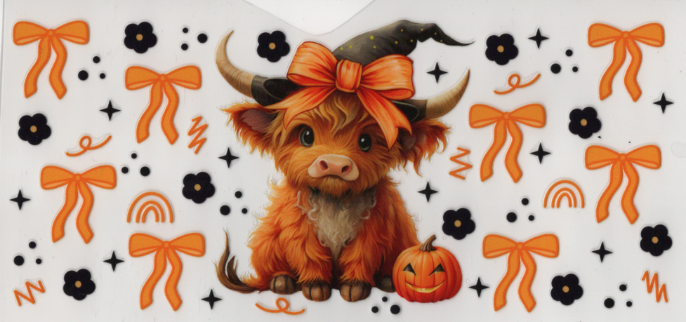 Halloween Highland Cow