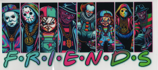 Neon Horror Friends