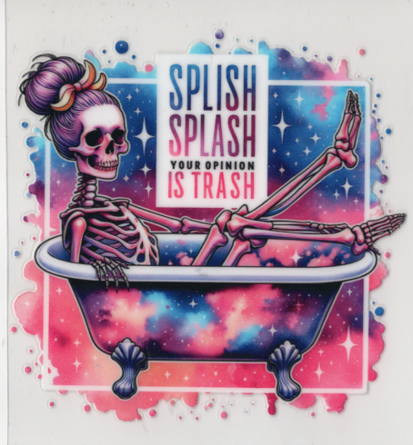 Splish Splash Your Option Is Trash