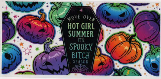 Hot Girl Summer Colorful Pumpkin