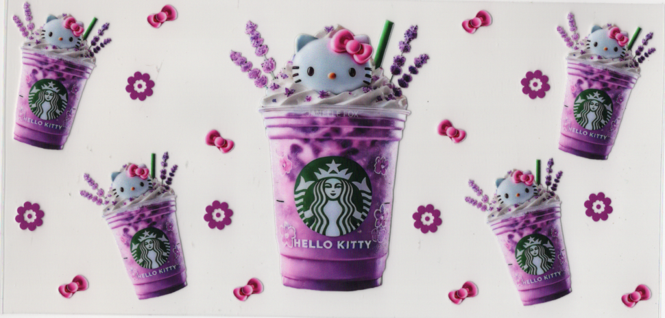 Starbucks Hello Kitty Purple Drink