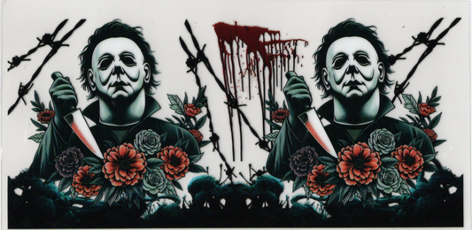Michael Myers With Flowers